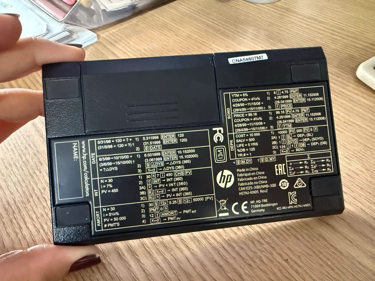 Calculadora HP 12C em estado de nova  - Foto 2