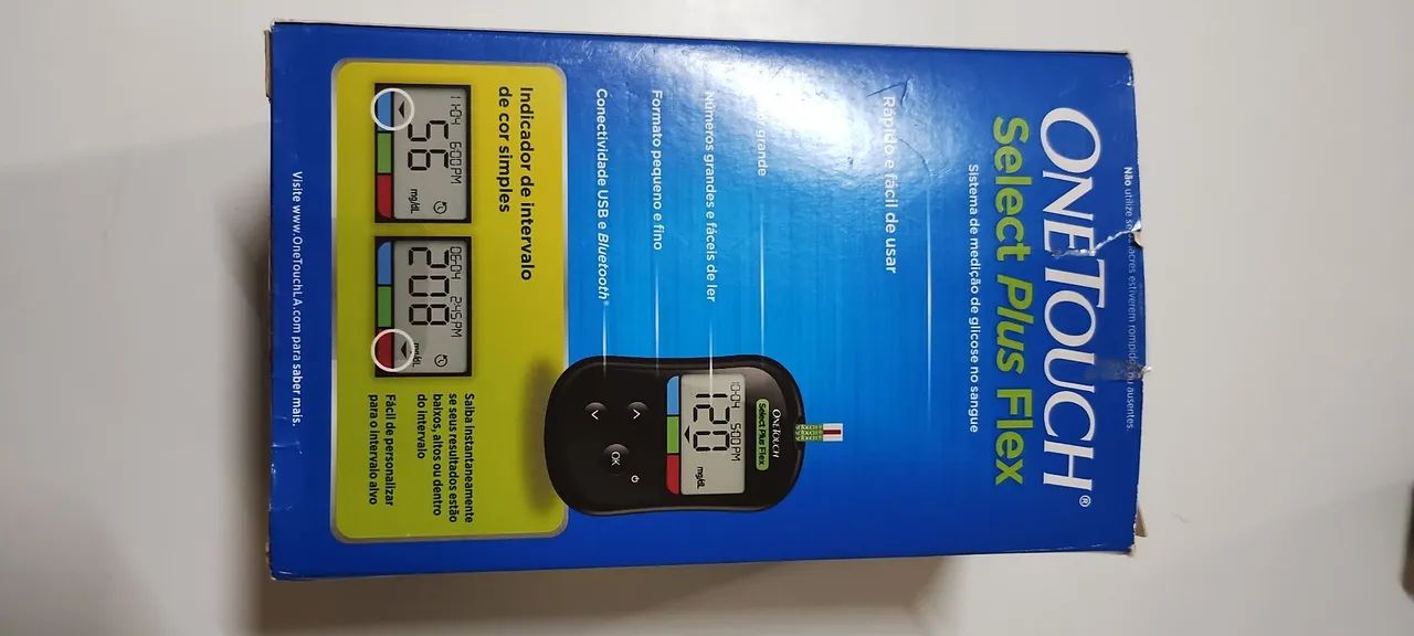 Medidor ONE TOUCH select plus flex diabetes - Foto 3