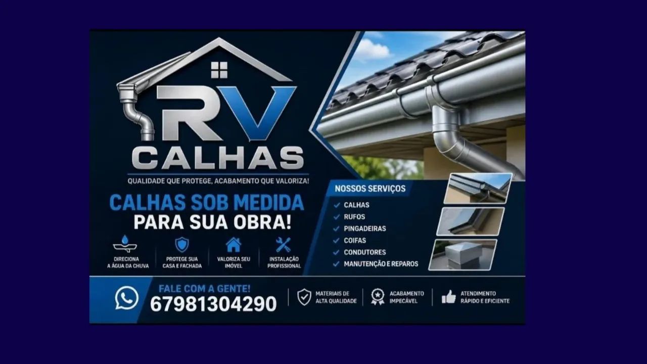 Calhas Rufos Estruturas Metálicas Coberturas