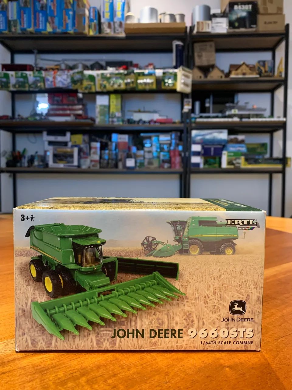 Miniatura colheitadeira John Deere 9660STS 1/64 - Foto 2