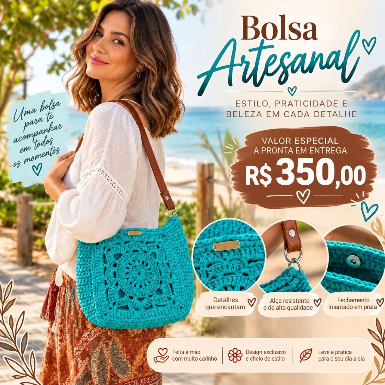 Bolsas de croche