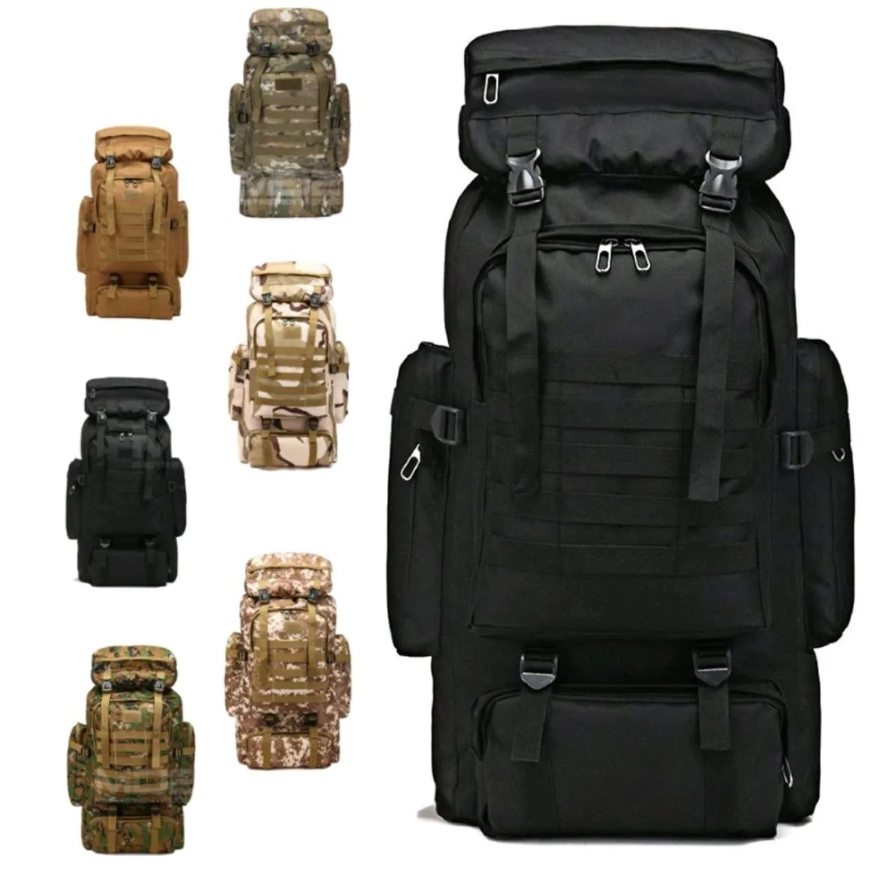 Mochila acampamento 80 litros Premium reforçada - Foto 4