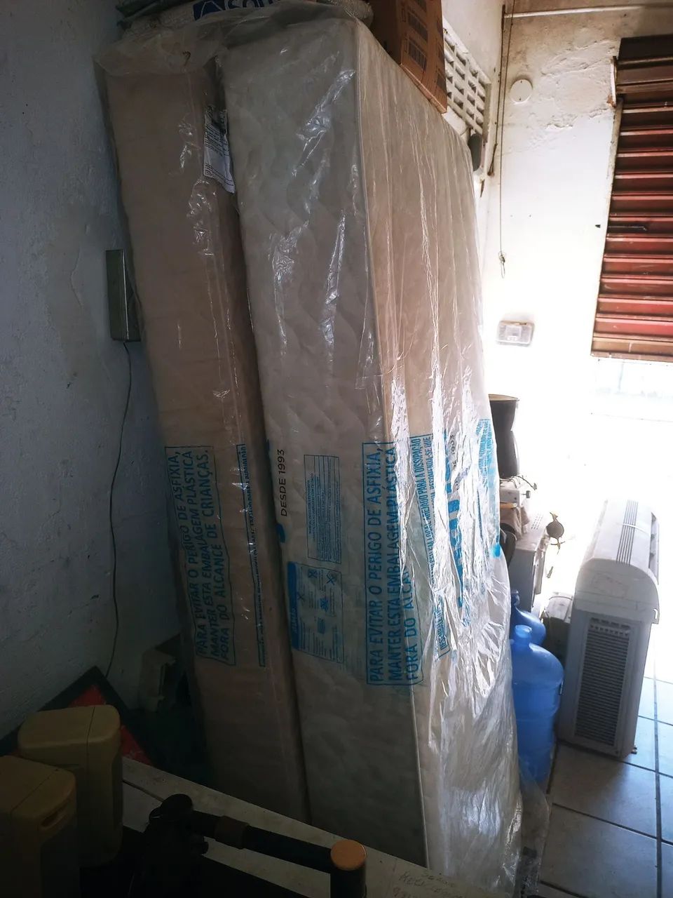 2 bases colchão cama box