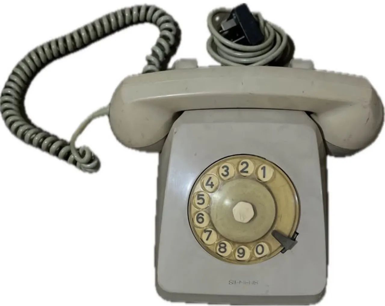 Telefone Antigo Disco Siemens