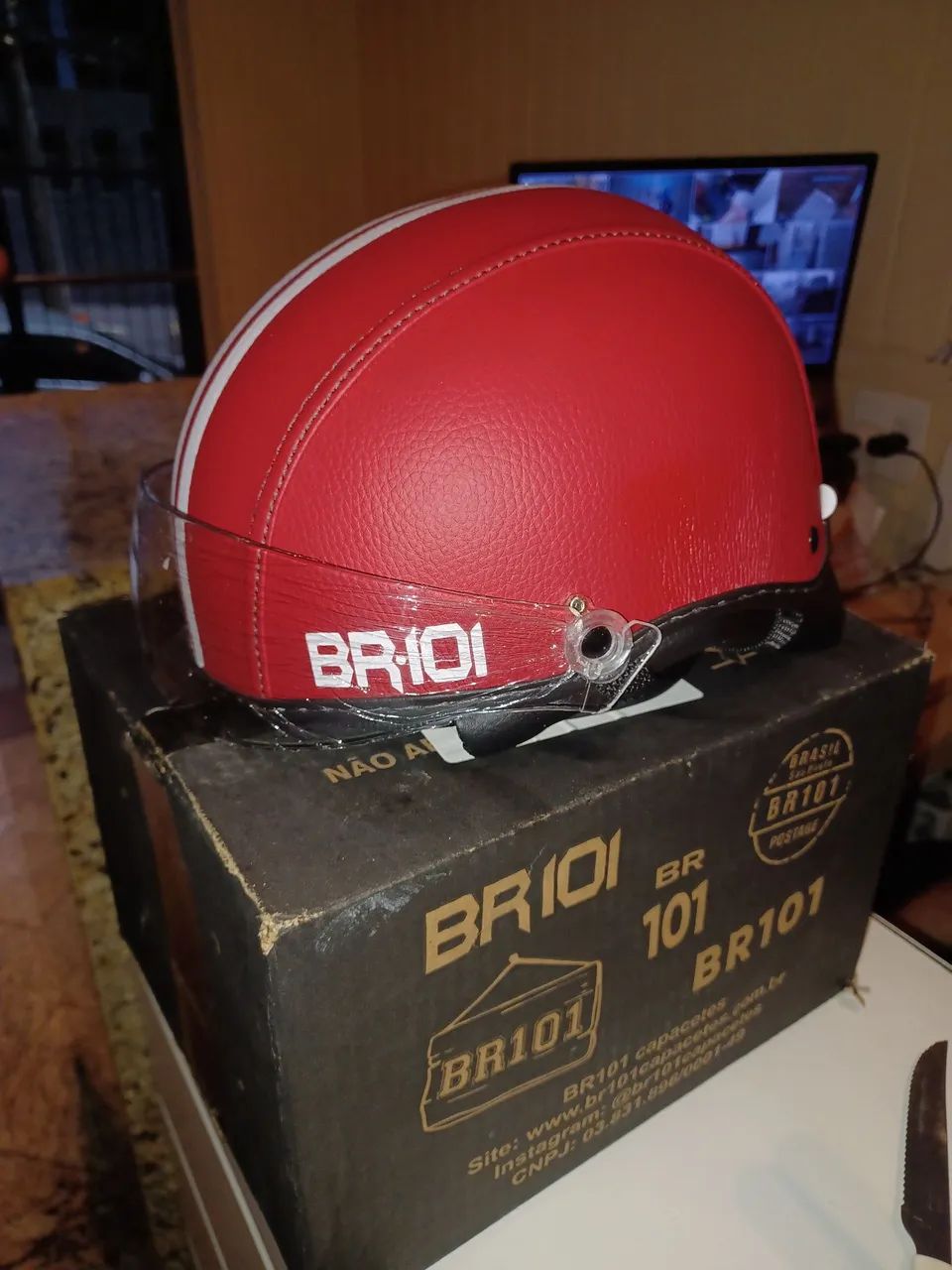 Capacete de ciclista 