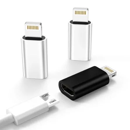 Adaptador Lightning Macho para Micro USB Fêmea - Foto 2