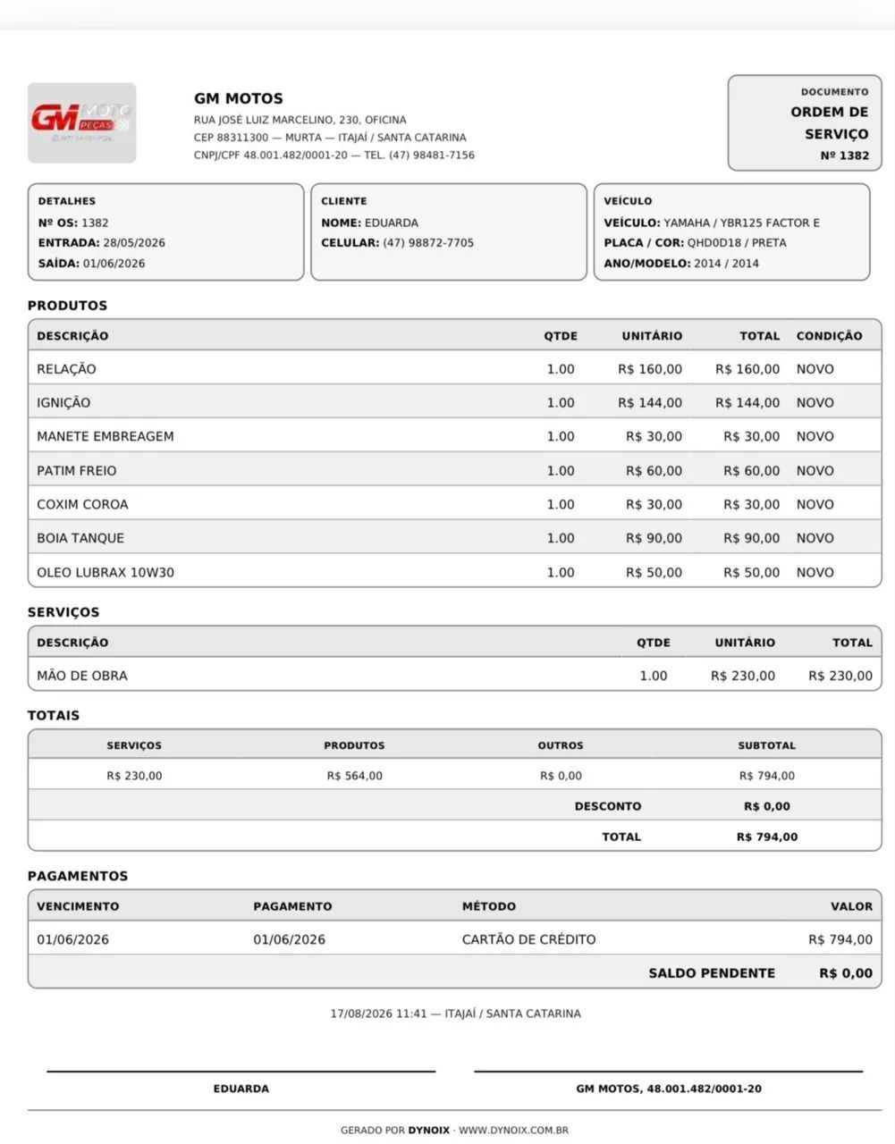 Yamaha factor 125 ano 2013 modelo 2014  - Foto 2