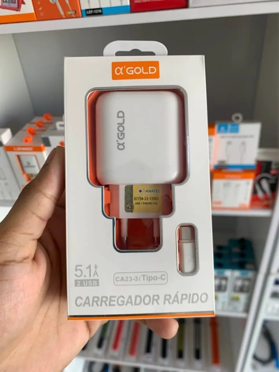 Carregador completo USB Tipo C