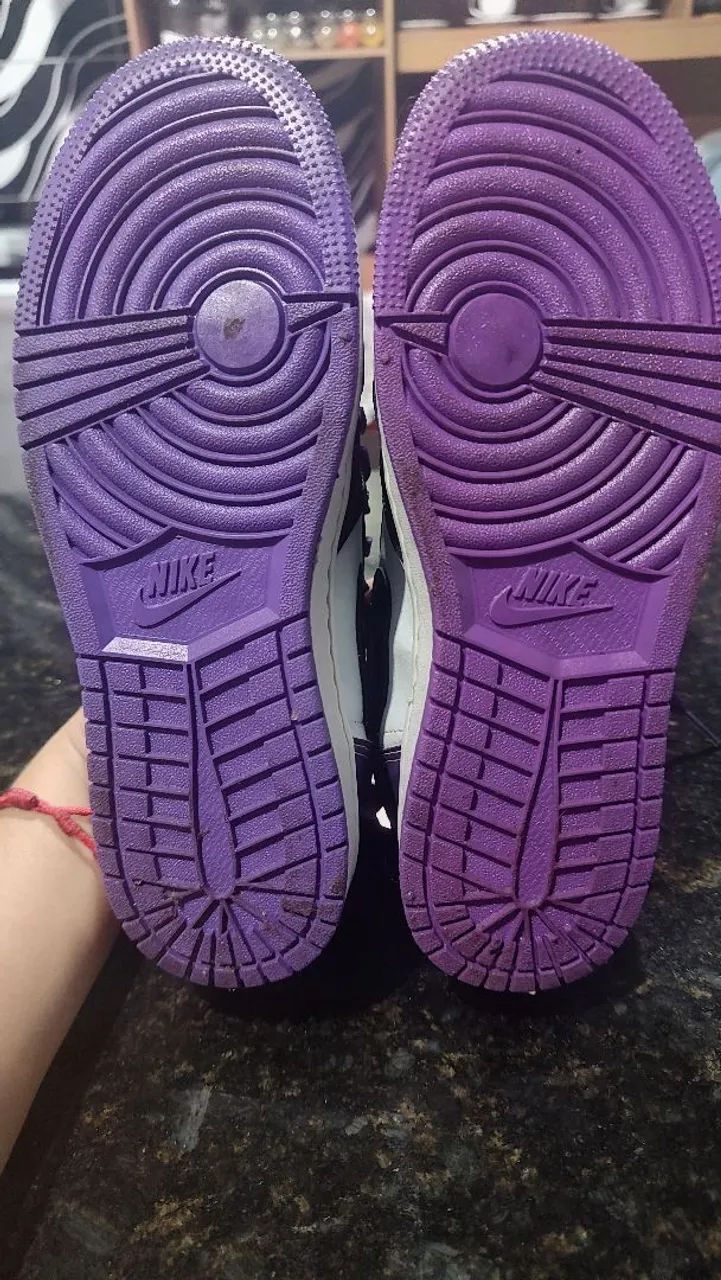 Tênis Jordan Roxo - Foto 4