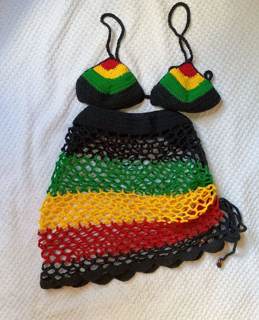 Conjunto crochê Jamaica  - Foto 4
