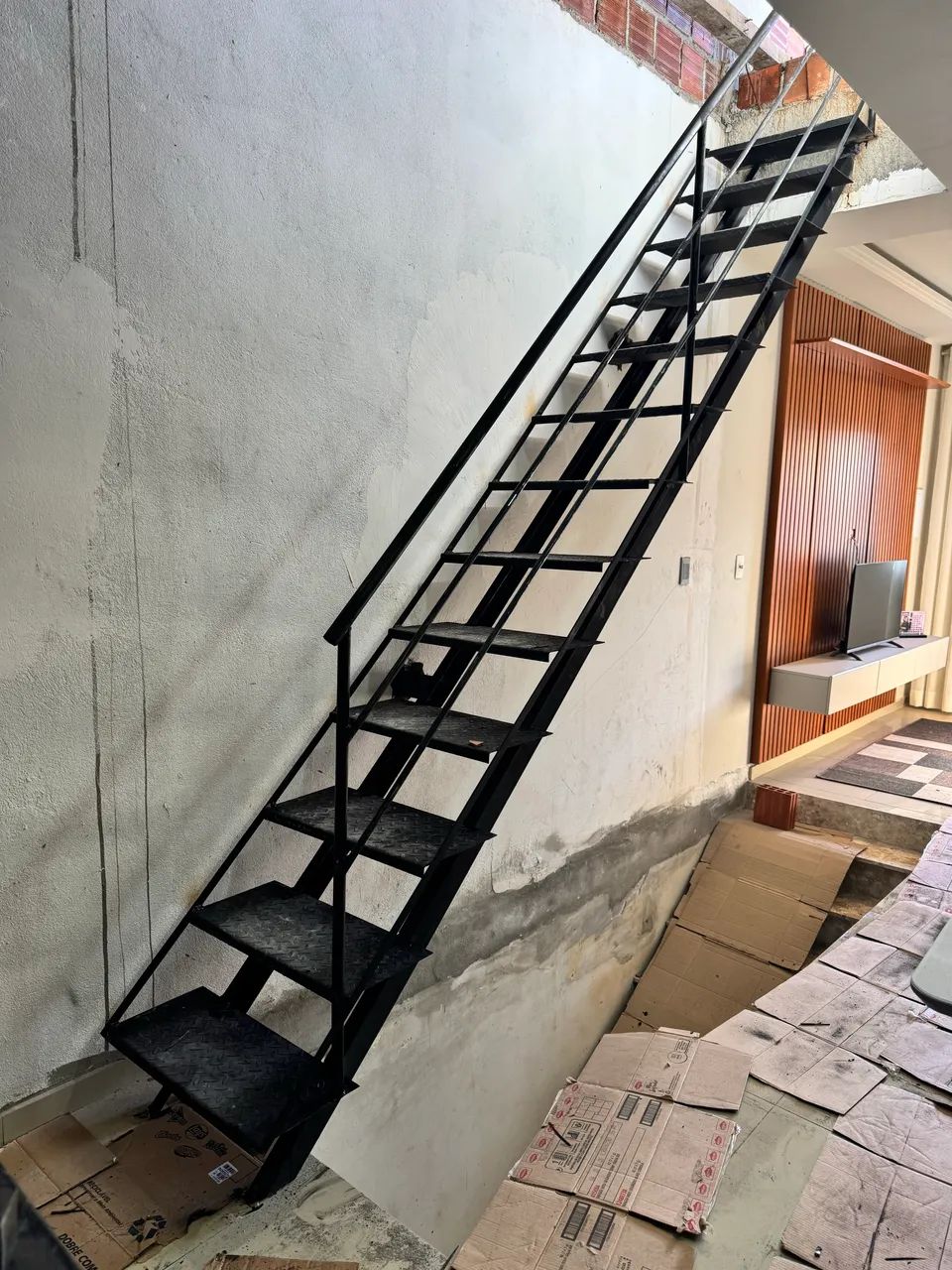 Escadas reta para área externa e interna - Foto 5