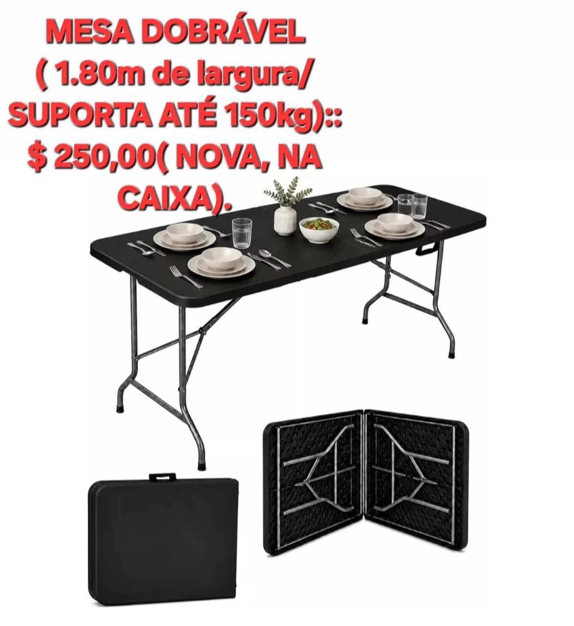 MESA DOBRÁVEL MULTI USO 