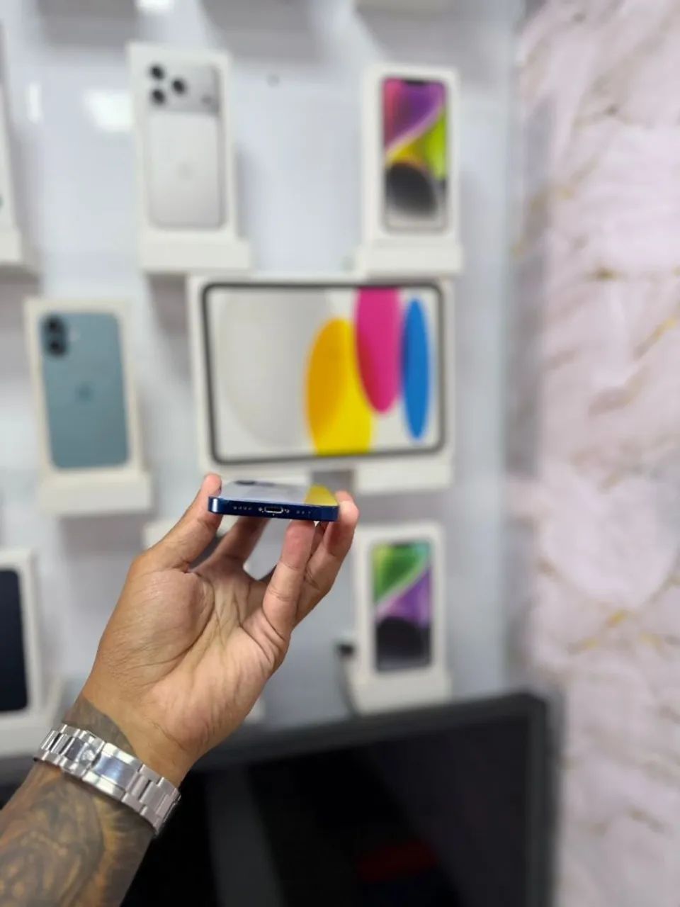 IPHONE 12 MINI 64GB AZUL<br>R$ 1.399,00 - Foto 4