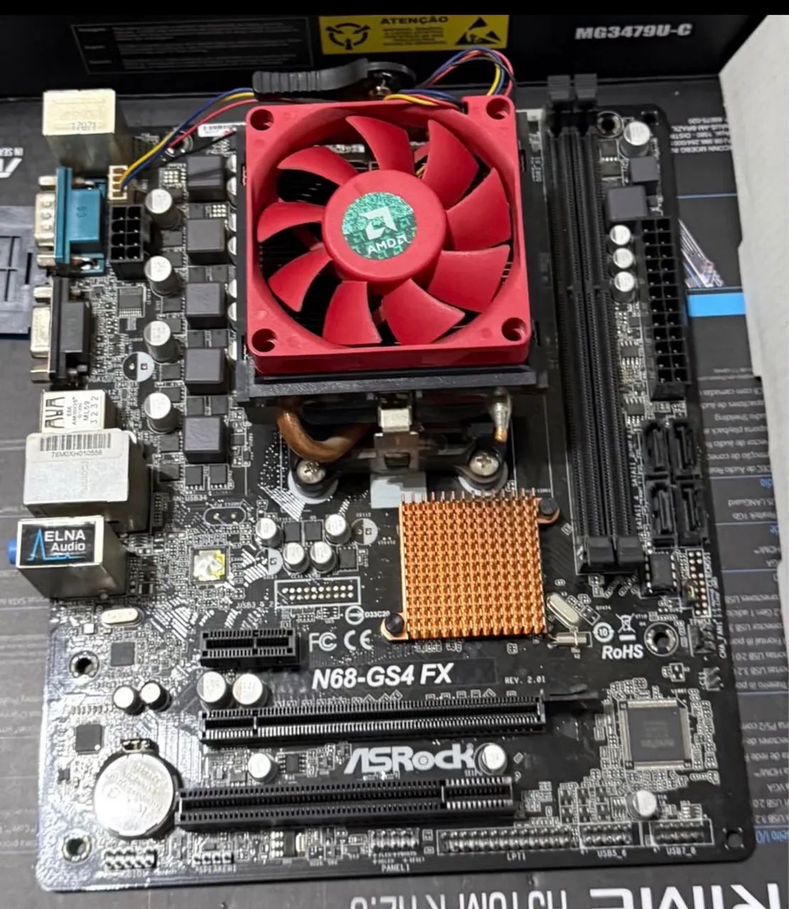 Kit AMD FX6300 + placa mãe AM3+