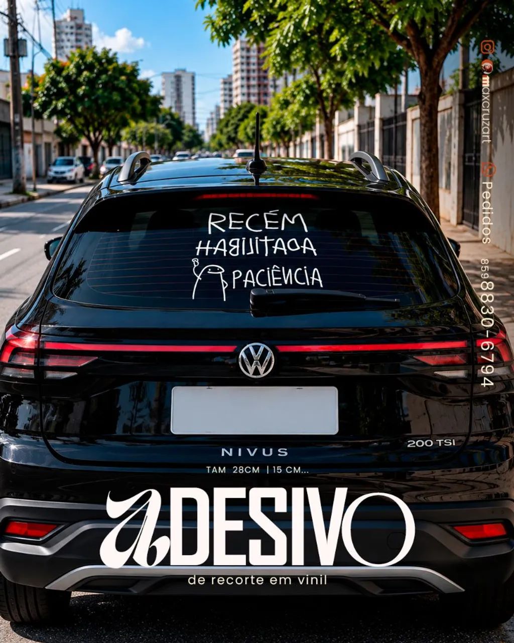 Adesivo carro 