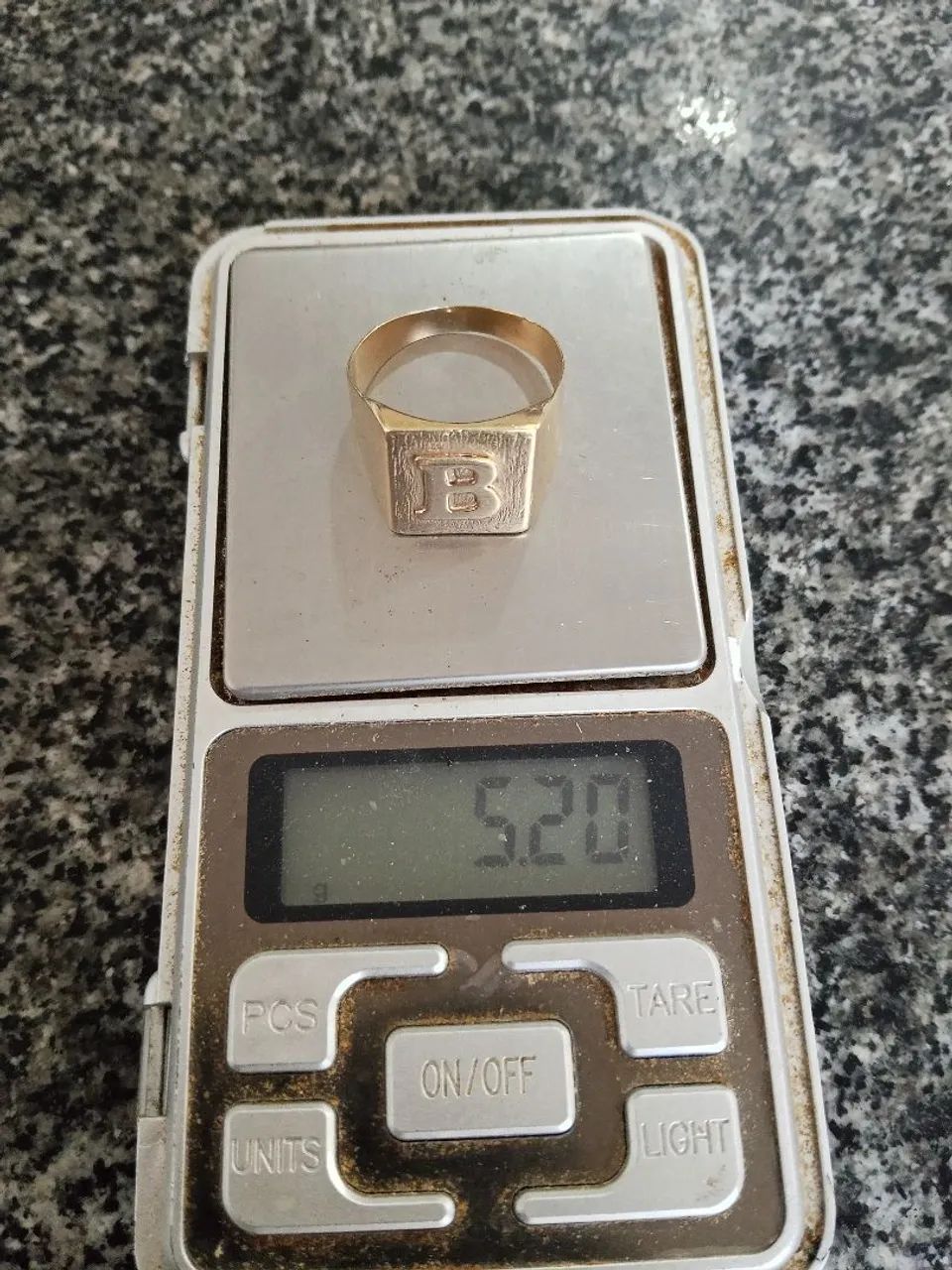 Anel de ouro tamanho 30 - Foto 4