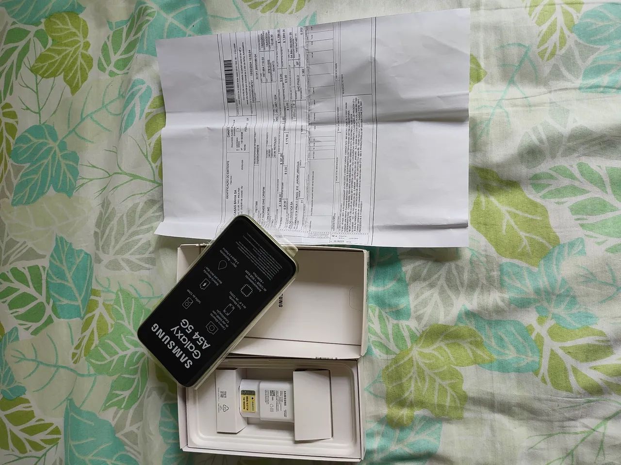 Celular Samsung A54 aberto só prá conferir com todos acessórios originais e nota fiscal.  - Foto 5