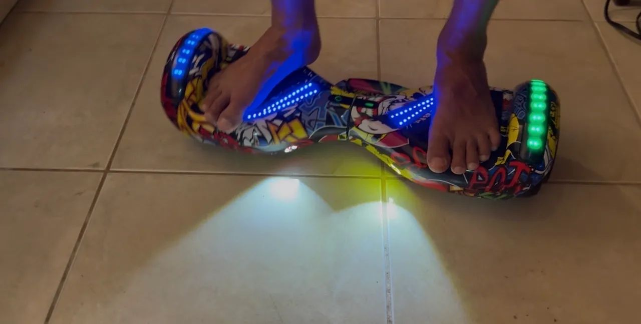 Hoverboard skate elétrico 6,5 polegadas  - Foto 5