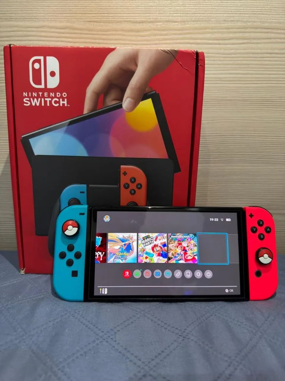 Nintendo Switch Oled Desbloqueado com acessórios, Em estado de