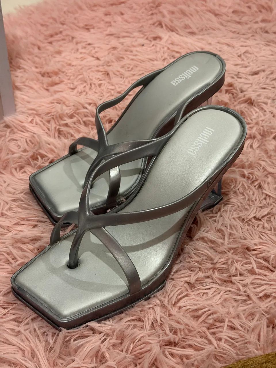 MELISSA GLASS HEEL