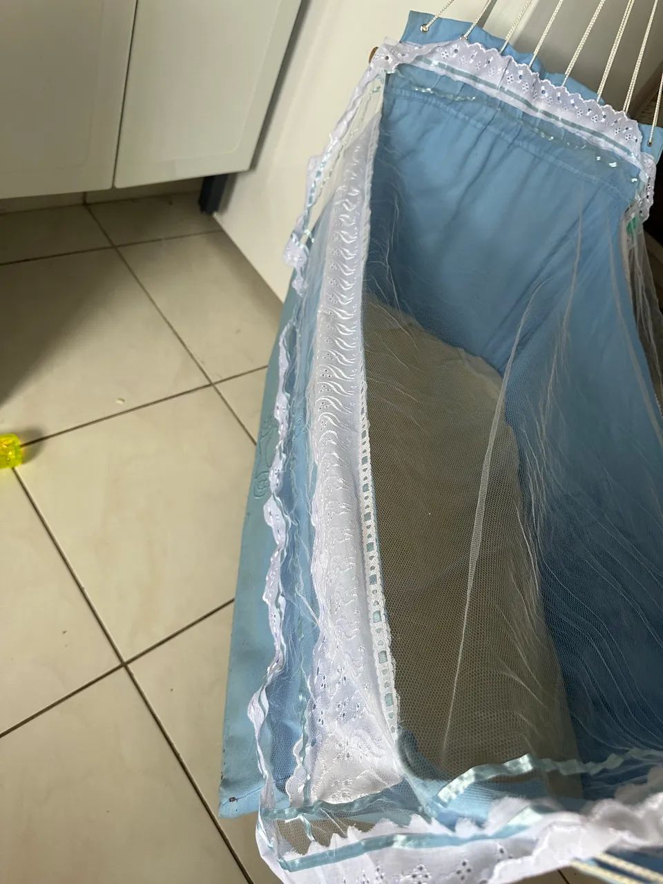 Trocador/Banheira e Rede Berço 