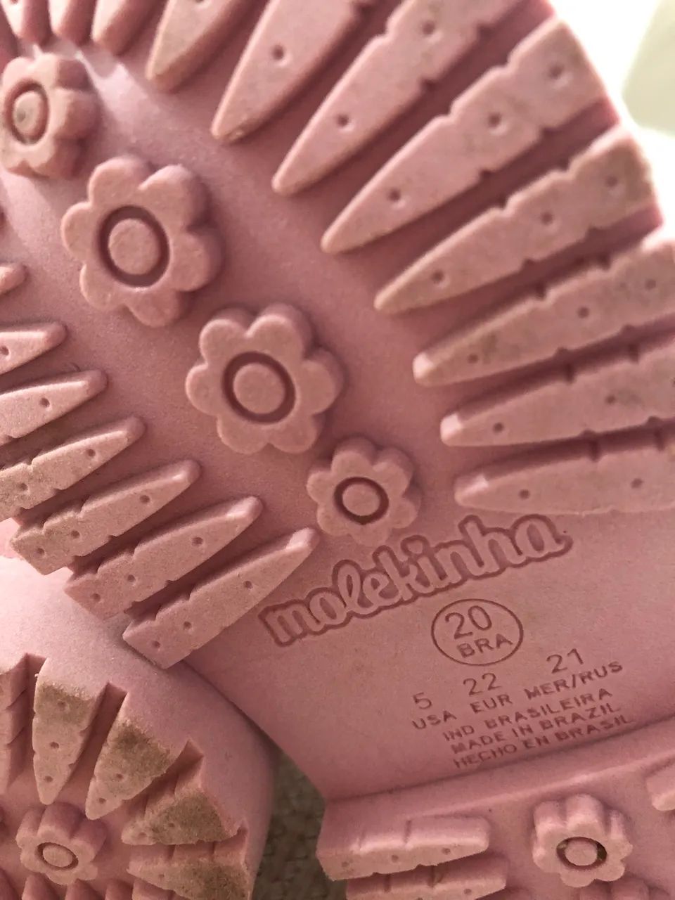 Botinha infantil Molekinha usada só uma vez - Foto 6