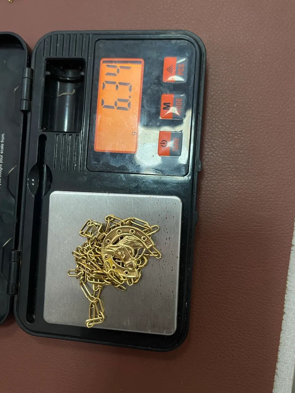 Corrente de ouro 6.34g 18k procedência garantia eterna - Foto 3