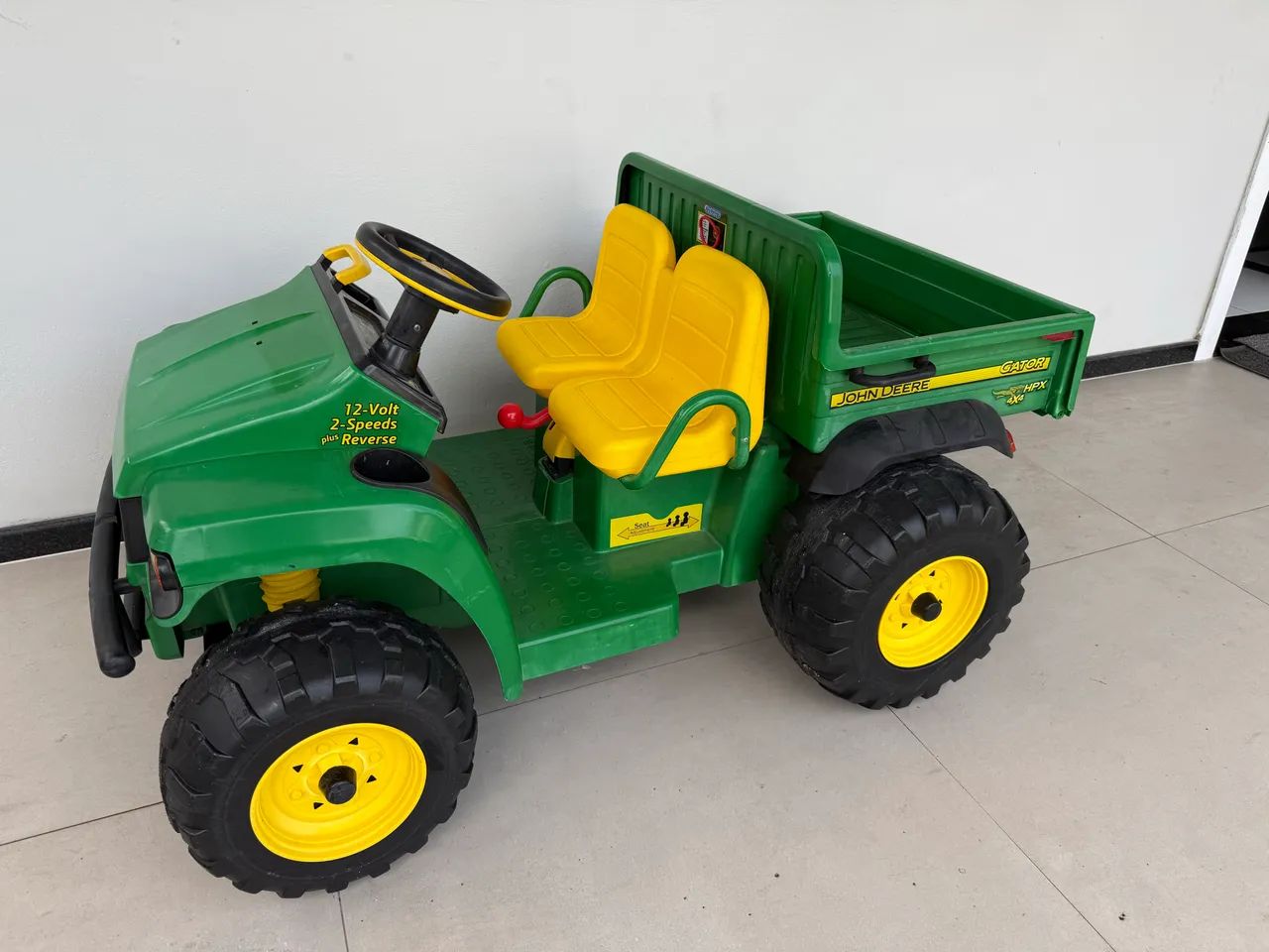 Carrinho Eletrico John Deere Gator HPX Peg Perego - Foto 2