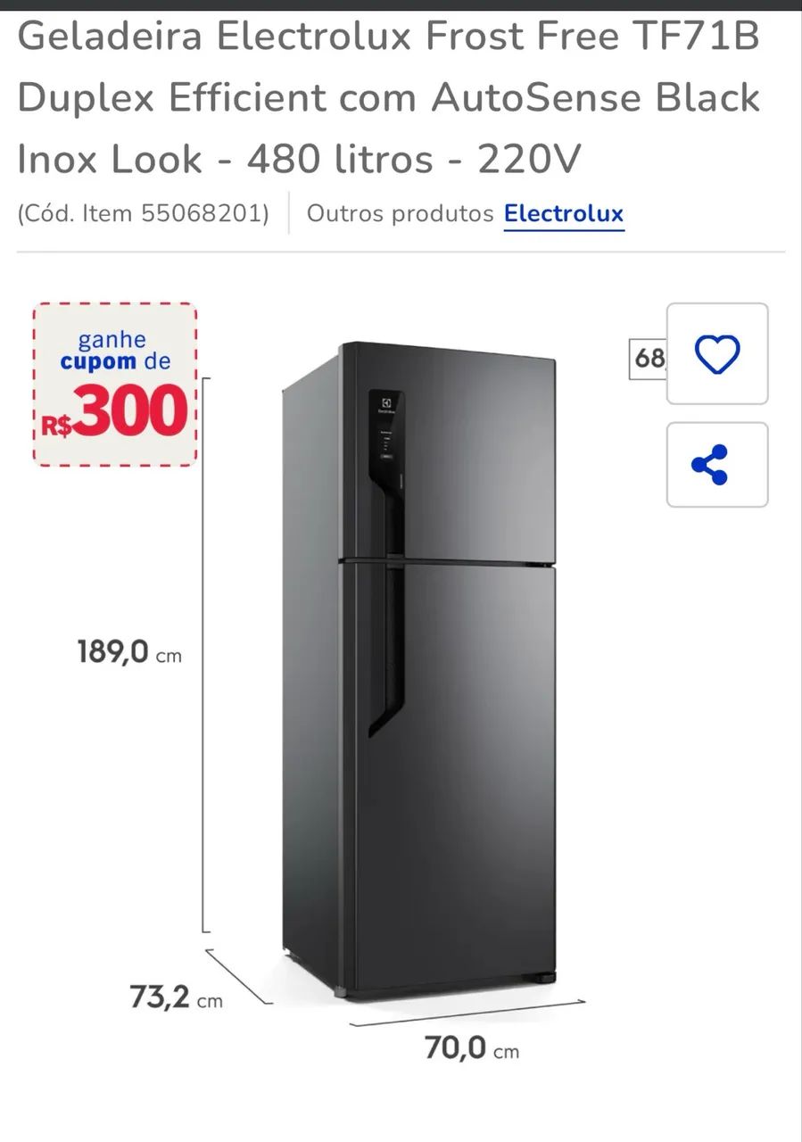 Geladeira Electrolux TF71b - Foto 5