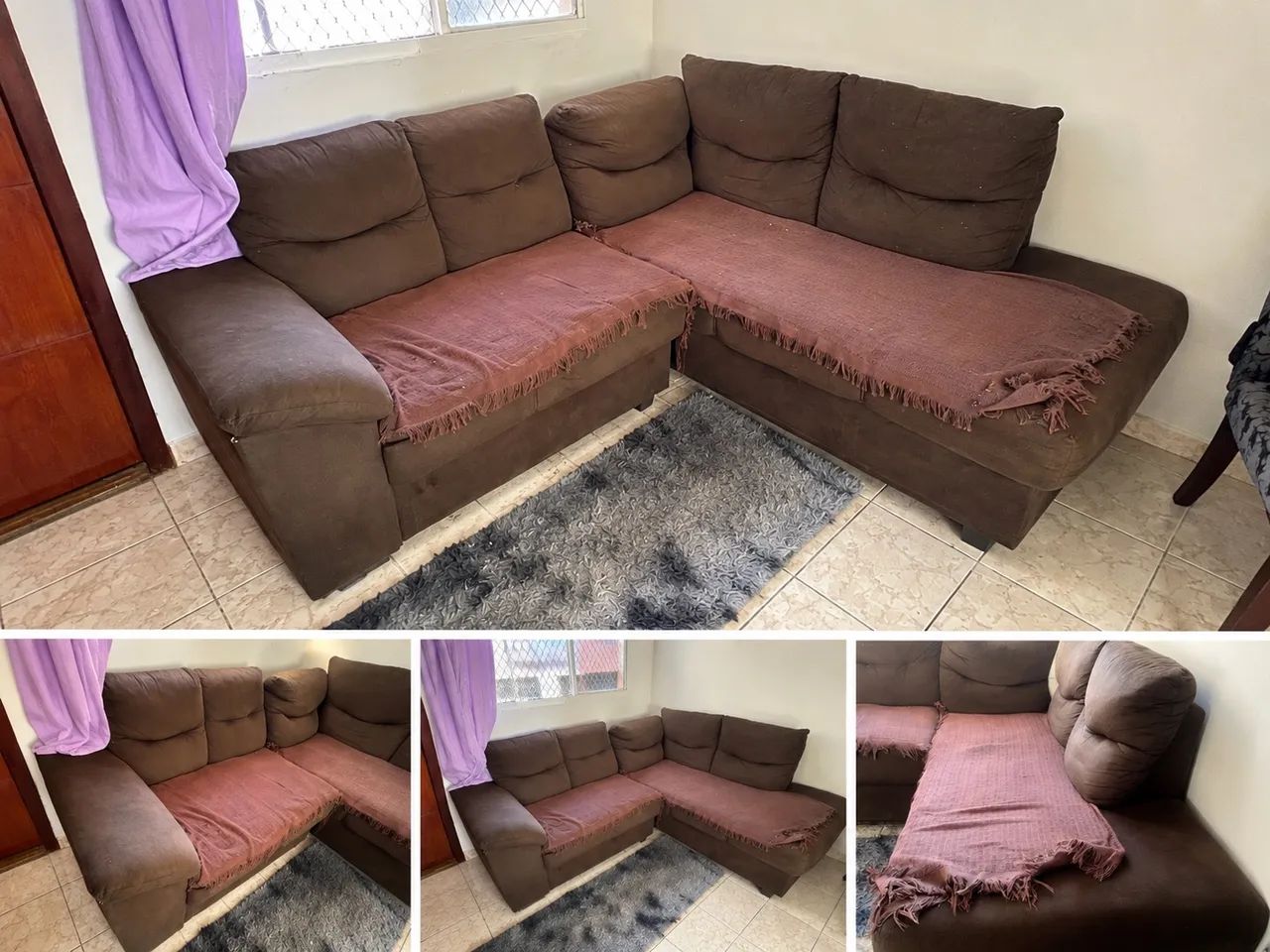 Sofá 5 lugares 