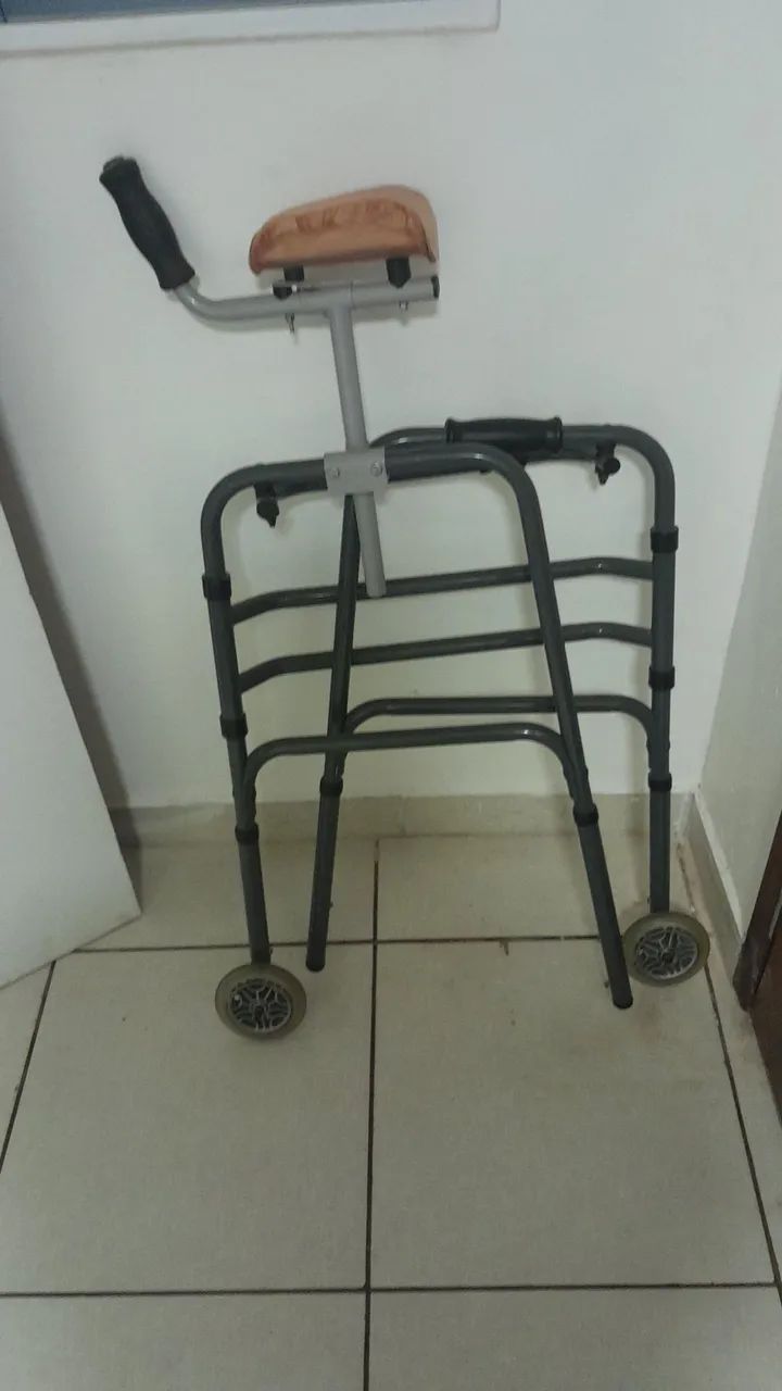 Selling a never-used walker. Foldable and fits anywhere.