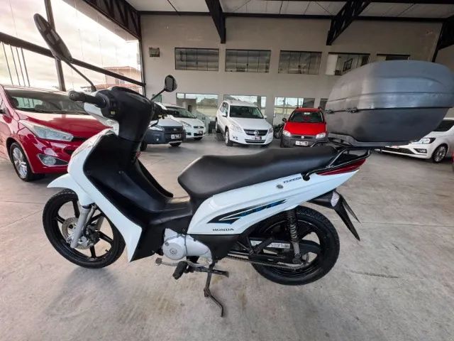 Biz 125 EX flex com baú - Foto 5