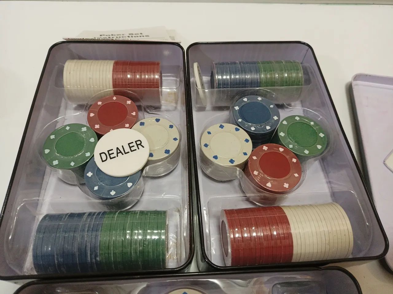Jogo de fichas para poker  - Foto 3