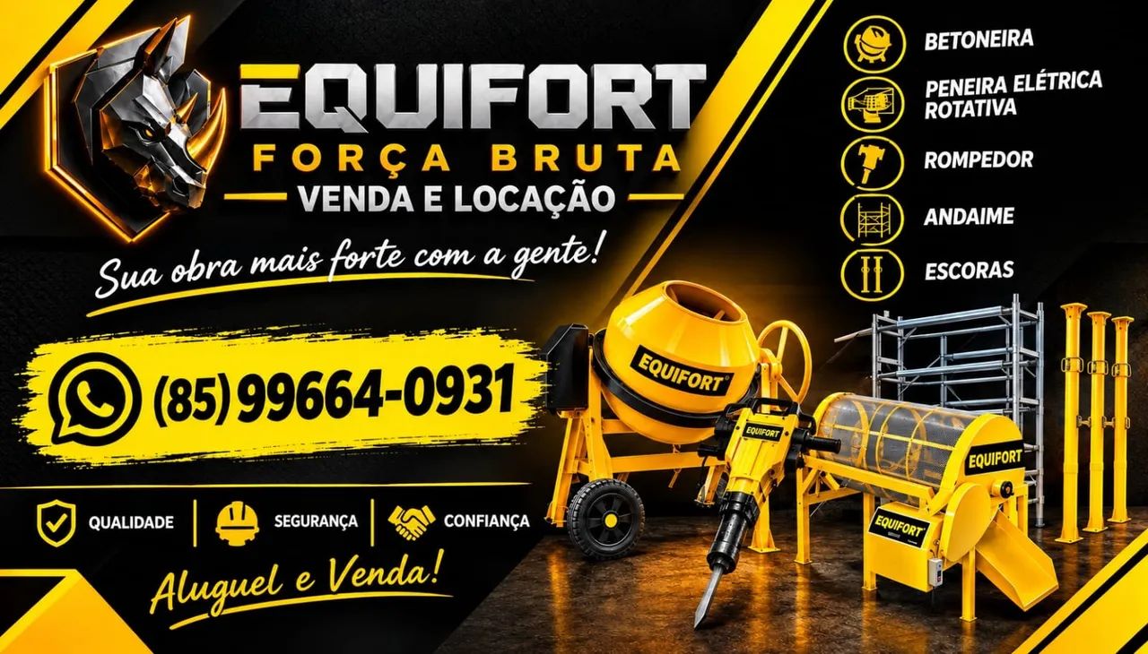 Aluguel e Venda de Betoneira 