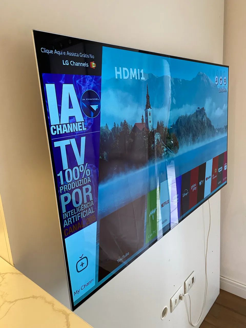Tv OLED 55 4k - com burn in  - Foto 2
