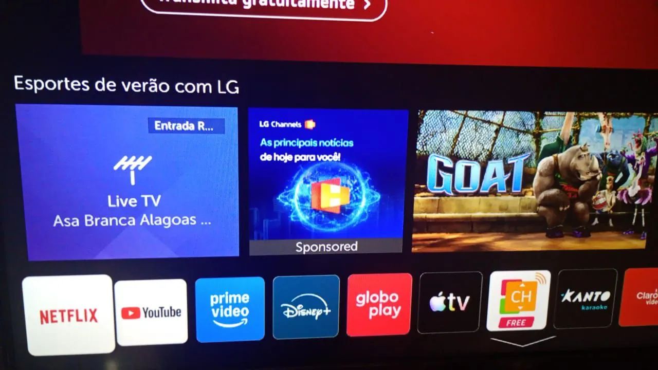 Smartv LG 43 polegadas pega bluetooth  - Foto 3