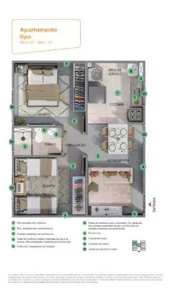 PLANTA 40m²