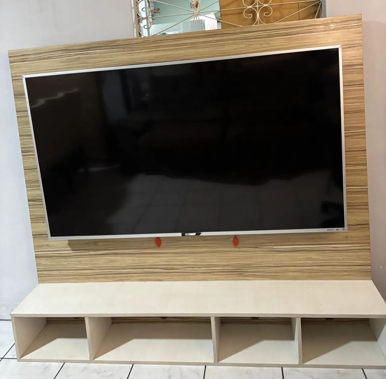 Televisão Led 4k Philco 65 polegadas + painel com suporte - Foto 3