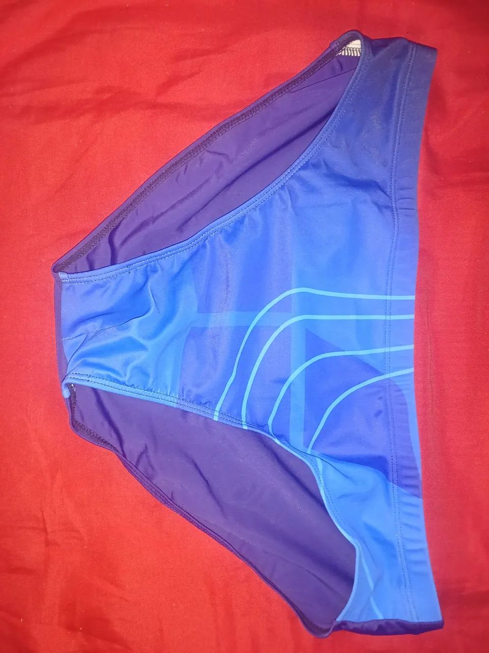 Sunga Slip Azul Tamanho G Importada da China
