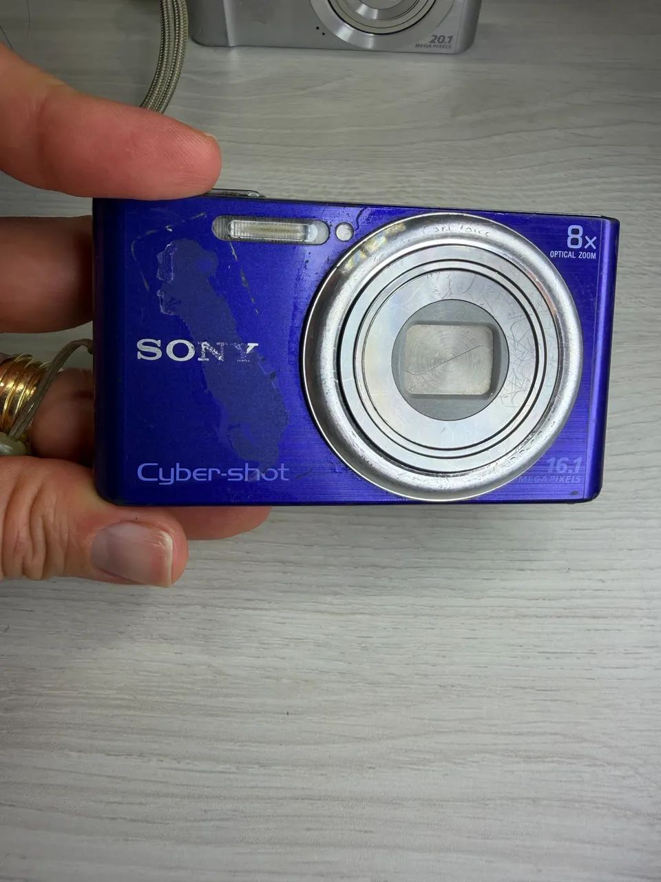 Câmera digital Sony Cyber shot DSC W 730 - Câmeras e Filmadoras