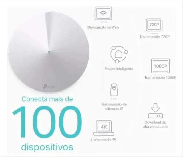 Pack 3 Roteador M5 Deco Tp-Link - Foto 2
