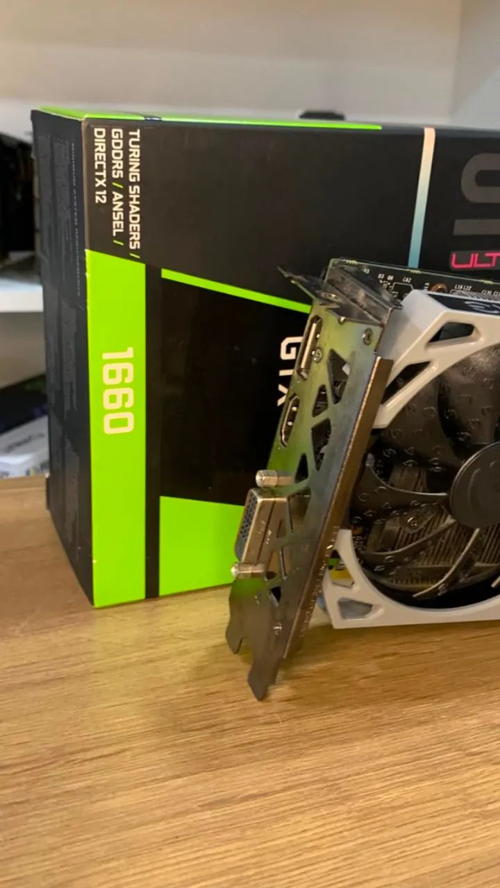 GTX 1660 6GB EVGA SC ULTRA - Foto 3