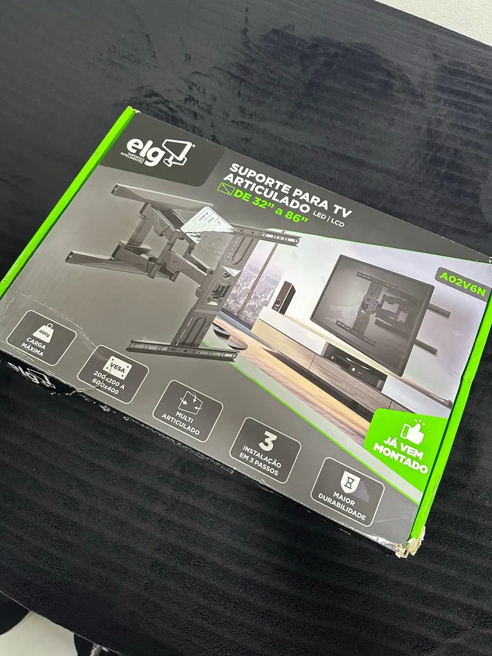 Suporte para TV de 32" a 86" polegadas