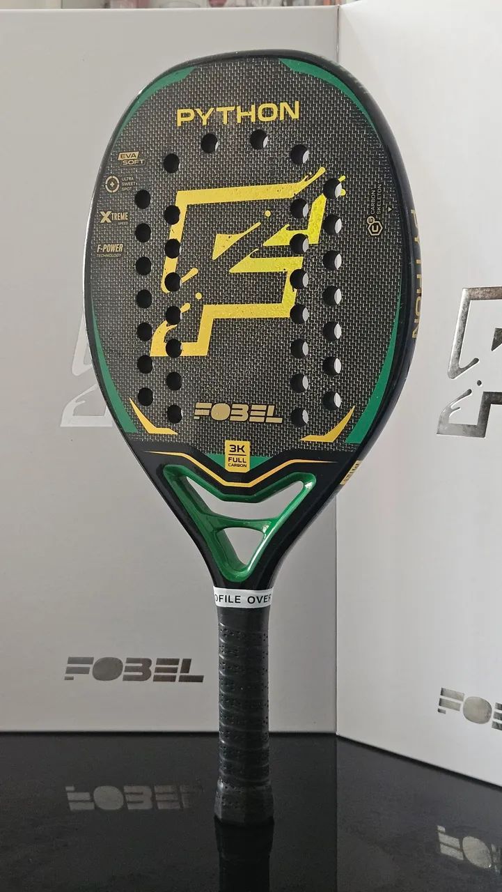 Raquete de Beach Tennis FOBEL Python (Usada) - Foto 6