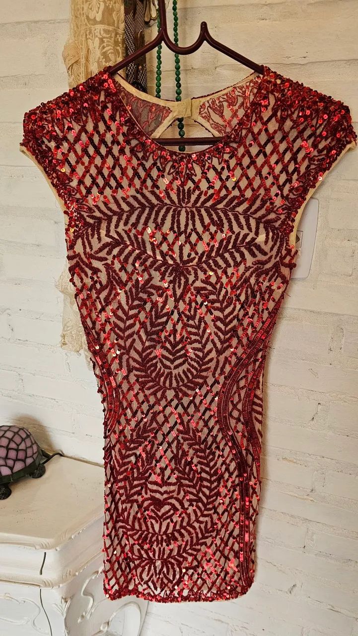 Vestido bordado