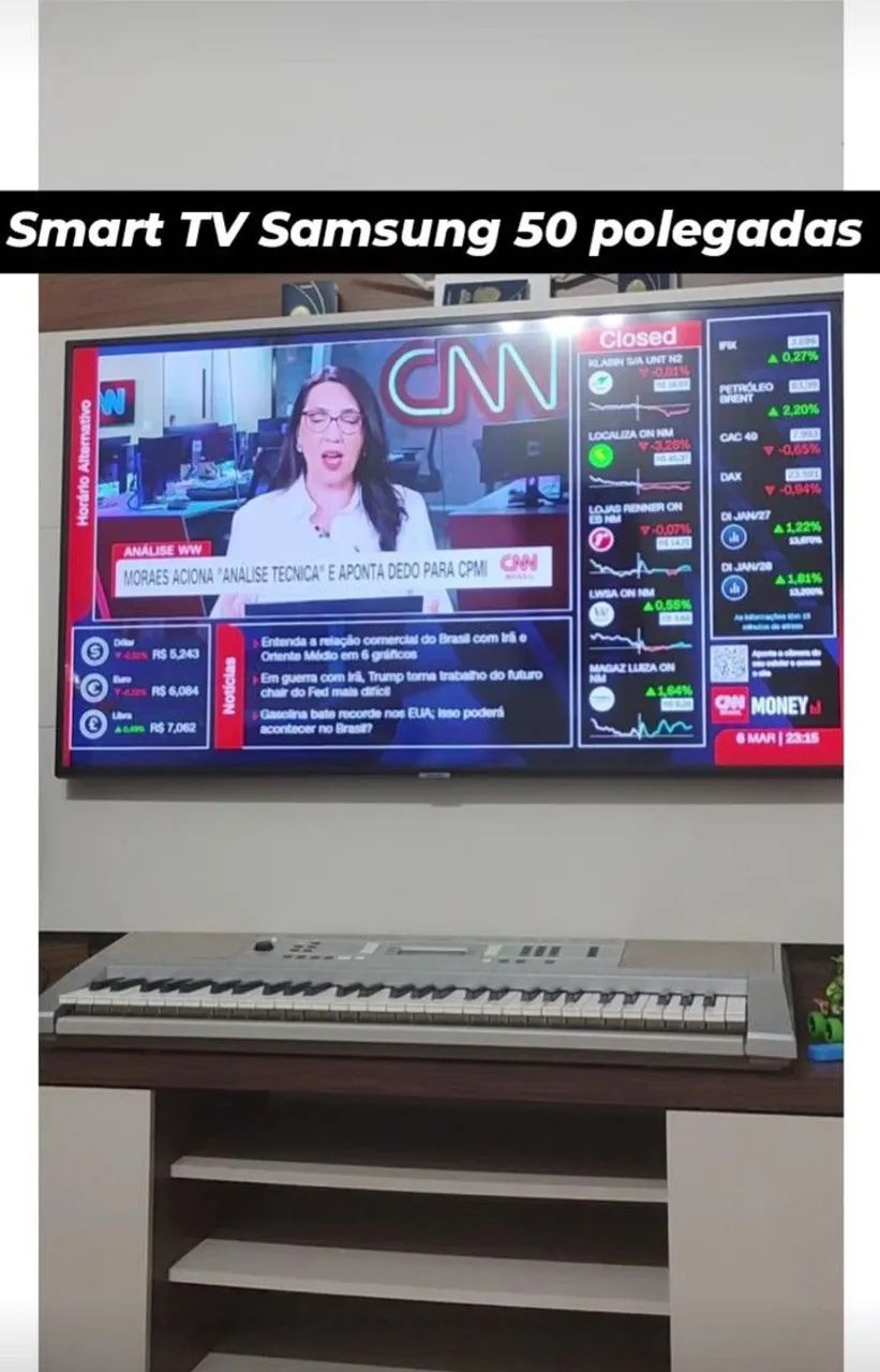 Smart TV Samsung 50 polegadas 