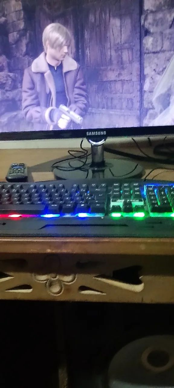 PC GAME COMPLETO, VAI COM A CADEIRA GAME. - Foto 4