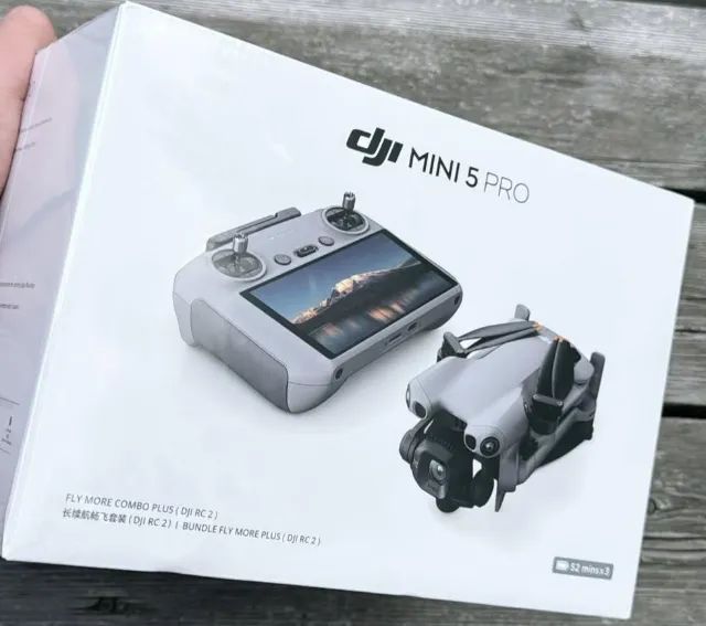 Drone Dji Mini 5 Pro Combo Fly More com Tela  - Foto 2