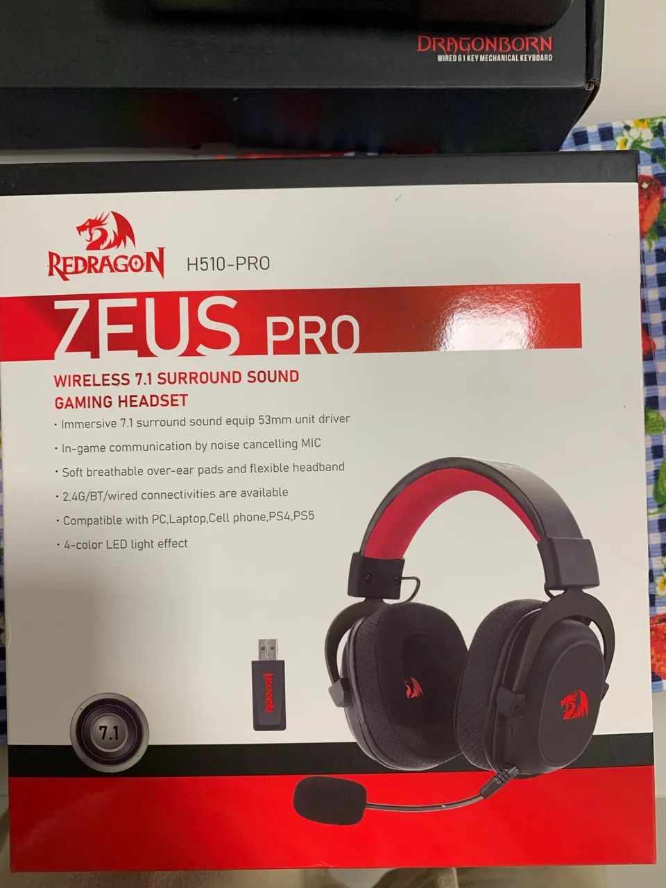 Headset Redragon Zeus