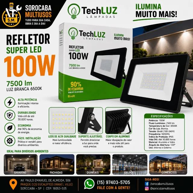 refletor 100w - Foto 2